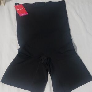 Spanx Black High Waist Shapewear Shorts